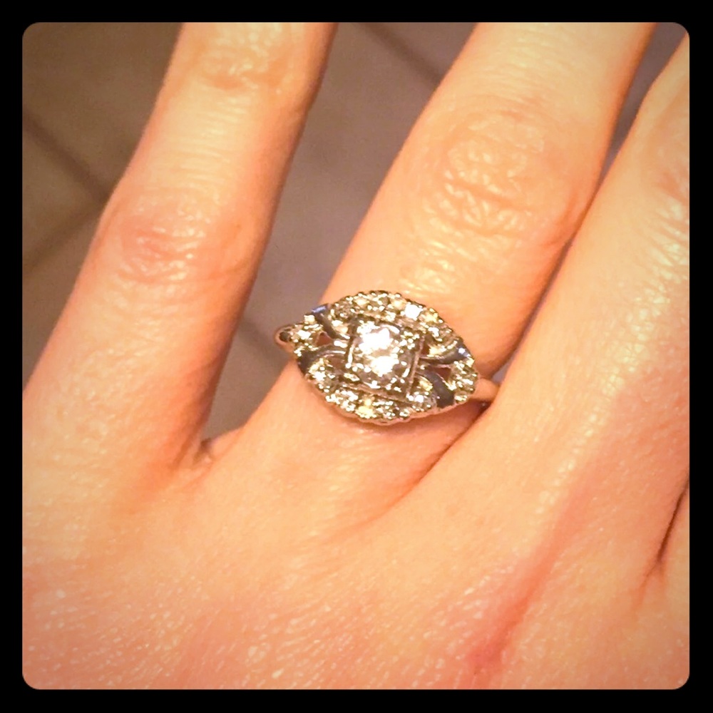 Diamond Engagement Ring Size 5.5